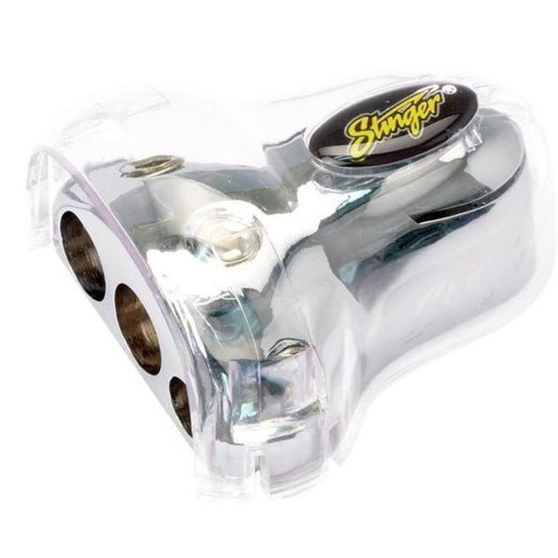 Stinger Negative Battery Terminal to Single 1/0GA, Single 4GA and Dual 8GA Outputs