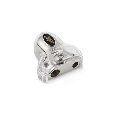 Positive/Negative Battery Terminal to Single 4GA and Single 8GA Outputs - 1 Per Pack