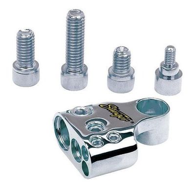 Stinger GM Positive/Negative Battery Terminal to Single 1/0GA, Single 4GA and Dual 8GA Outputs
