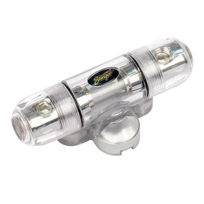 Stinger Single 4GA and 8GA Input/Output Inline AGU Fuse holder