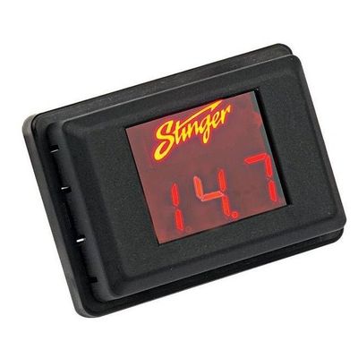 Stinger 3-Digit Flush/Surface Mounted Voltage Meter Display (Red LED)