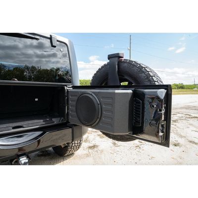 Phoenix Gold Tailgate 12-Inch Subwoofer Enclosure Speaker | 2007-2022 Jeep Wrangler 2-Door and 4-Door JK/JL Models