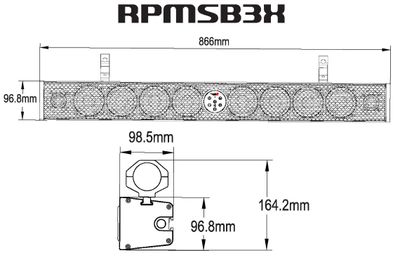 Cerwin Vega Soundbar RPMSB3X