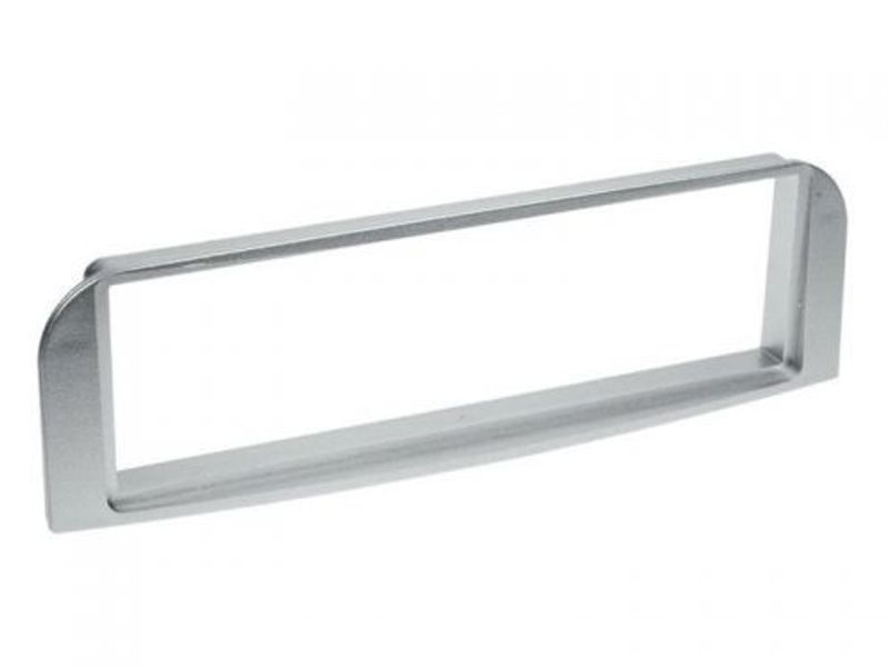 ACV 1-DIN facia plate Alfa Romeo 147/GT silver 100590