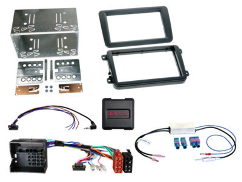 2-DIN Kit Seat/Skoda/VW different vehicles SWC/antenna