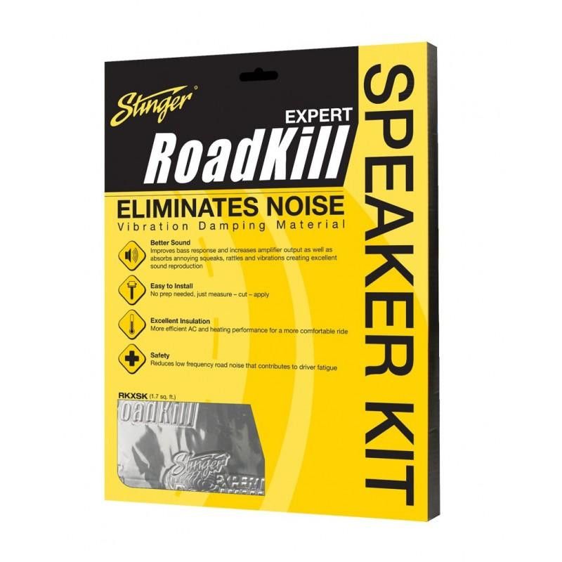 Stinger Roadkill Expert Speaker Kit RKXSK | 1.7sqft | 6mm Car Sound Damping