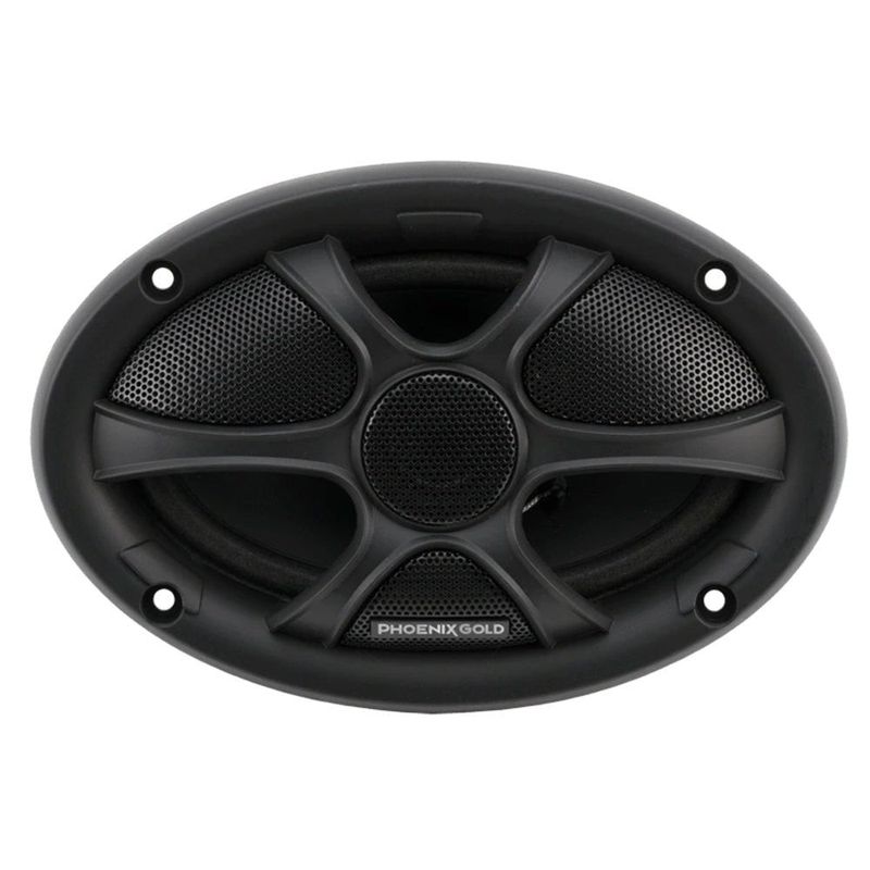 RX46CX - 4x6 Inch 80 Watt Coaxial Speakers | Anti-Resonant Steel Basket | Triple Laminated, Ultra Stiff and Light Cone