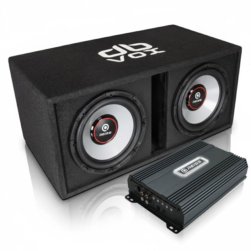 2x12" Reiss RS-UX12 dBVox låda ampkit