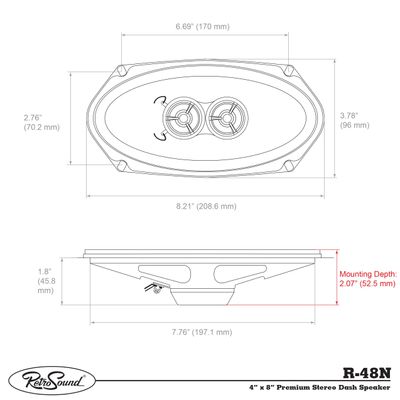 Retrosound R-48N 4x8"