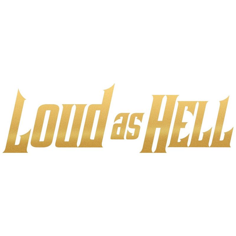 LOUD AS HELL dekal