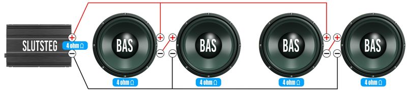 4 ohms element 4st