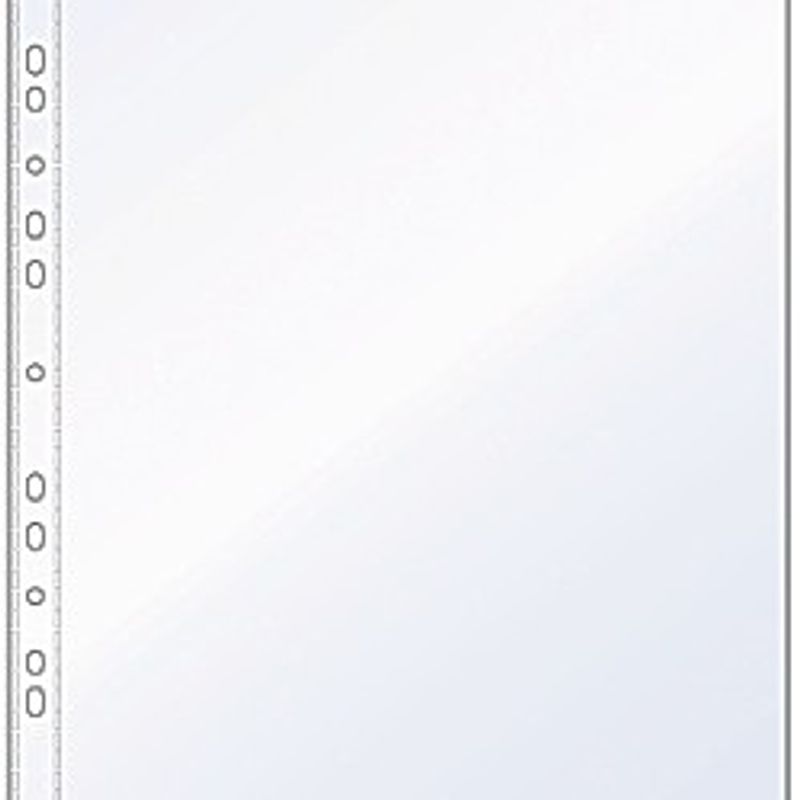 D45     Plastficka -vanlig hålad  A4   (25 st./förpackning ) max 2 paket per beställning