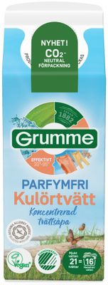 B5    Grumme Flytande Kulörtvätt Sensitive Max 2 st per beställning