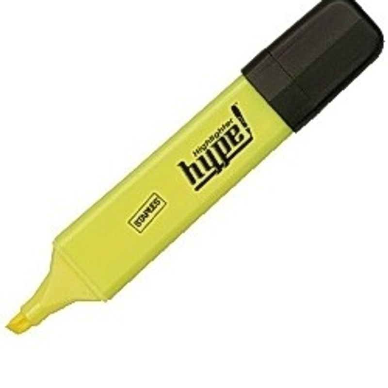 D14   Överstrykningspenna gul    max 10 per beställning