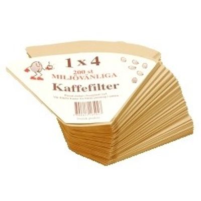 C24    Kaffefilter 1X4      max 2 paket per beställning