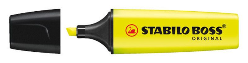 Överstrykningspenna Stabilo Boss 4set