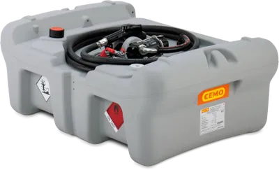 CEMO DT-Mobil Easy Pick-up 210 L – Mobil Dieseltankstation för Lastflak, ADR-godkänd, 12V