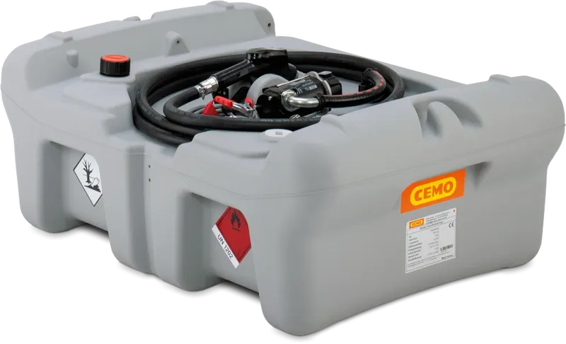CEMO DT-Mobil Easy Pick-up 210 L – Mobil Dieseltankstation för Lastflak, ADR-godkänd, 12V
