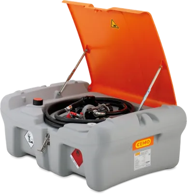CEMO DT-Mobil Easy Pick-up 210 L – Mobil Dieseltankstation för Lastflak, ADR-godkänd, 12V