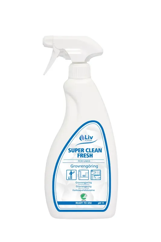 Liv Super Clean Fresh 750 ml - Badrum, hårda ytor, textila mattor