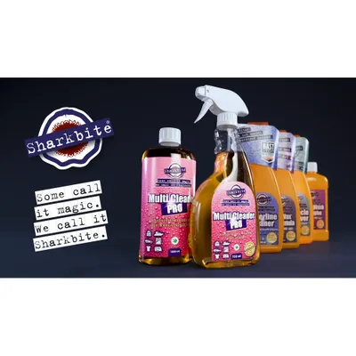 Sharkbite Multi Cleaner PRO – Högkoncentrerat Allrengöringsmedel för Båt, Bil, Husvagn & Hem, 750 ml