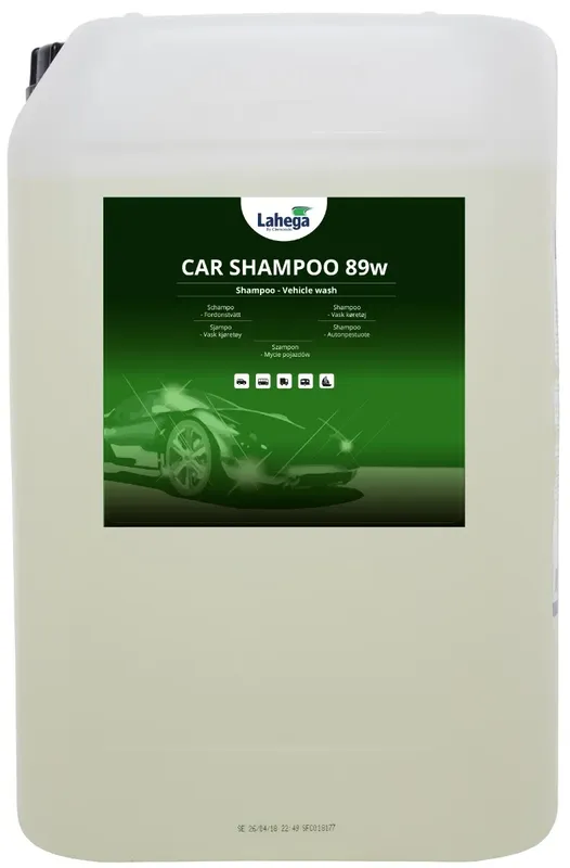Lahega Car Shampoo 89w – Svanenmärkt Högskummande Fordonsschampo, 25L
