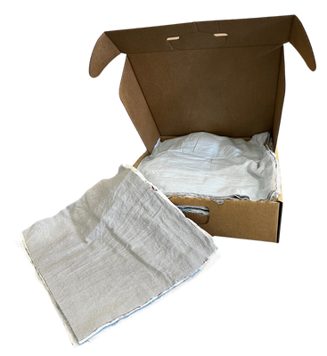 Torkdukar Flanell, Kulörta Extra Prima Bomull 38×38 cm – 3 kg/frp