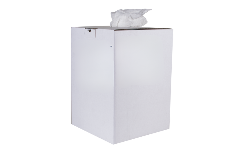 Nonwovenduk i box, 0,38,0,40m, 275 dukar/box
