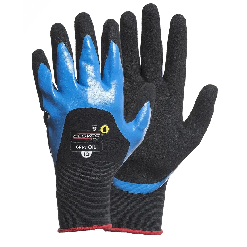 Montagehandske Olja GRIPS OIL 12st/frp