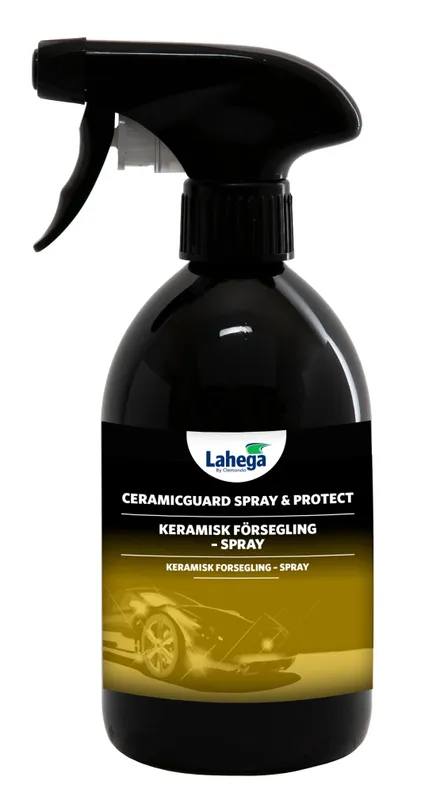Lahega Ceramicguard Spray & Protect – Keramisk Sprayvax för Skinande Glans och Pärleffekt, 500 ml