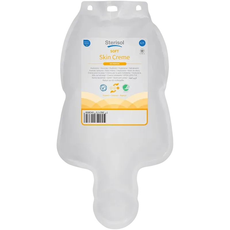Sterisol Soft Skin Creme, 700 ml - oparfymerad, 12 st/frp