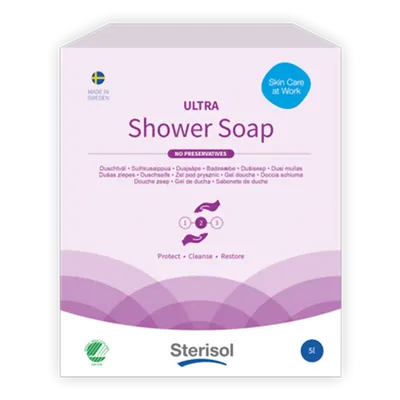 Sterisol Ultra Shower Soap 5 l, 2 st/frp