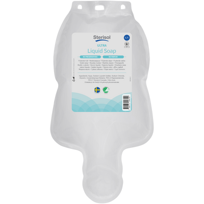 Sterisol Ultra Liquid Soap 700 ml - oparfymerad, 12 st/frp