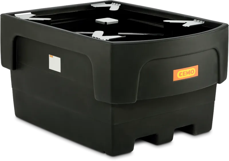 IBC-spillbehållare 1100/1-PE med påfyllningsfäste