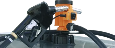 CEMO CENTRI Elektrisk Dieselpump 230V – NSA-pump 30 L/min för UNI-Tank och Standard Dieseltankar, 6 m Slang och Automatikmunstycke