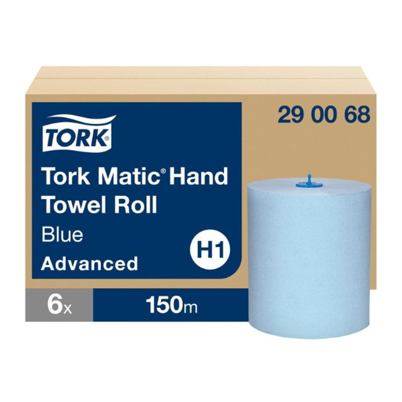Handduk Matic Tork Advanced rulle H1 6st/kt