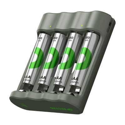 GP Recyko Everyday batteriladdare B441 (USB) inkl. 4st AAA 850mAh NiMH