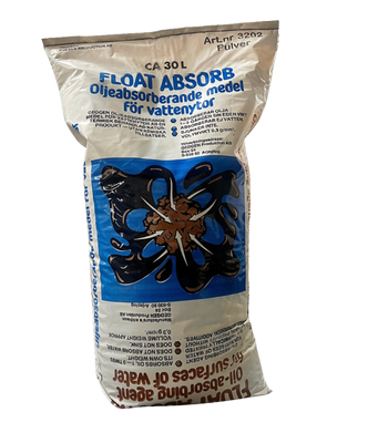 FLOAT ABSORB - Oljeabsorberande medel för vattenytor