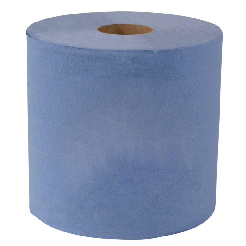 Torkpapper, 2-lagers, 0,26x245m, 2rl/frp, Blått