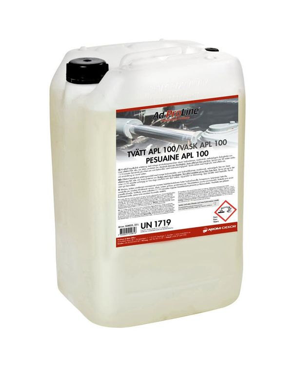 AdProLine Tvätt APL 100 – Kraftfull Högalkalisk Avfettning för Industri och Fordon, 25L