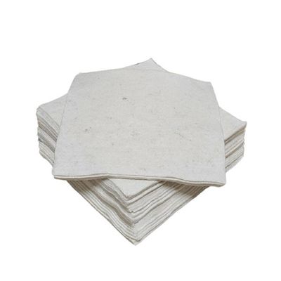 M-DUK Vit Industriduk, bomull, 40x40cm, 450st/frp