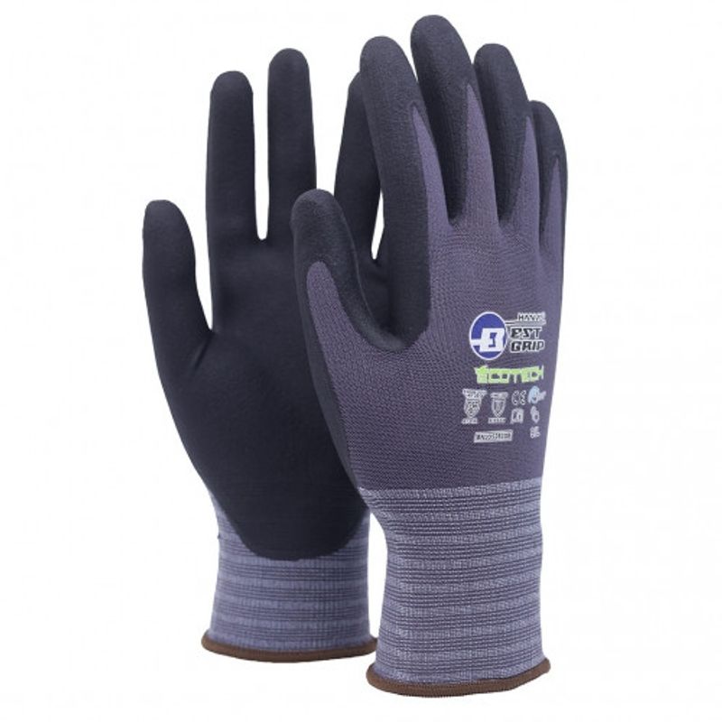 Montagehandske Ecotech PU-doppad – Tunn arbetshandske med hög fingertoppskänsla (12 par/frp)