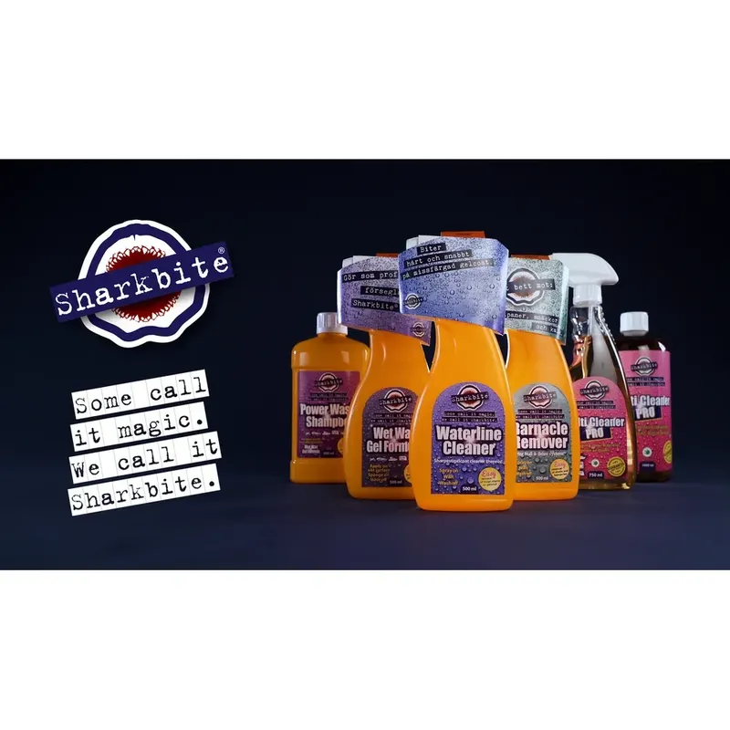 Sharkbite® Waterline Cleaner – Gelcoatrengöring, Vattenlinje & Skrov, 500 ml
