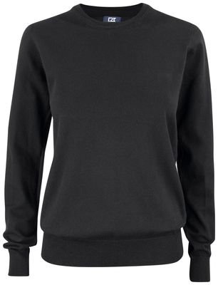 Oakville Crewneck Ladies, D. Svart -