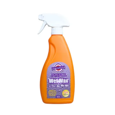 Sharkbite Wet Wax Gel Formula – Varaktigt Vax och Lackskydd för Båt, Bil & Husvagn, 500 ml