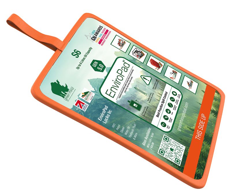 EnviroPad® S6 – Liten spillmatta (61×46 cm, 6 liter)