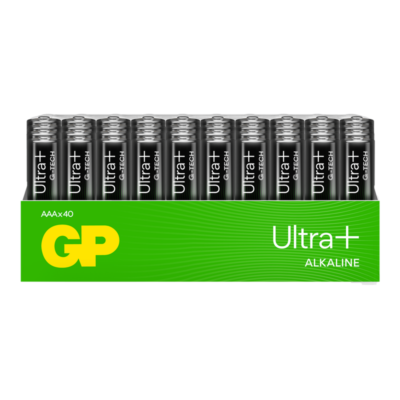 GP 24AUP-S40 / LR03 / AAA ULTRA PLUS, 40-pack