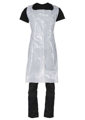 Engångsförkläde PE 1300 × 850 mm – Transparent (250-pack)