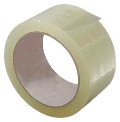 Packtejp Premium Vinyl (PVC), 50mm x 66m, transperant, 6rl/frp