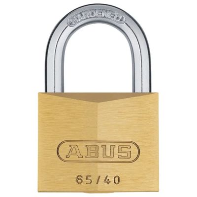 Hänglås, ABUS 65/50, 50 x 8 x 29 mm, 2 st. nycklar